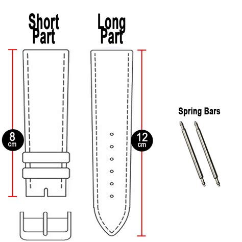 bracelet panerai standard dimensions|Panerai watch strap size chart.